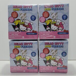 Hello Kitty & Friends 2024 2" Figurines Series 1 4 Pack Blind Box Jazwares New